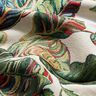 jacquard gobelin palma Monstera – verde/rosso,  thumbnail number 2