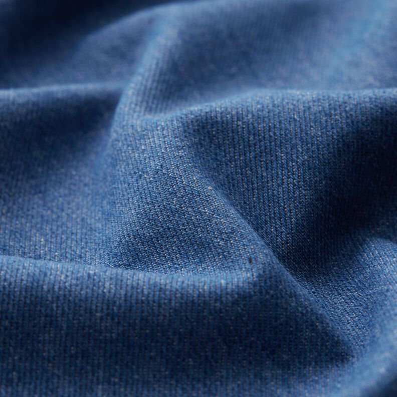 Denim in cotone pesante – colore blu jeans,  image number 2