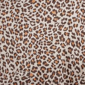 Morbido pile Grande leopardo – naturale/marrone nerastro, 