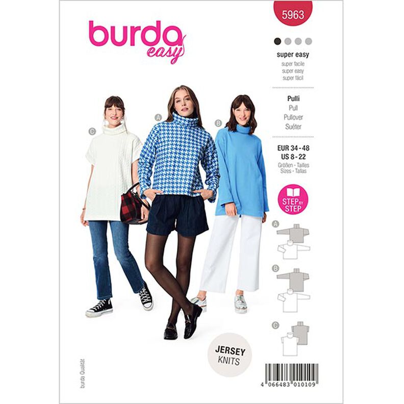 maglione | Burda 5963 | 34-48,  image number 1