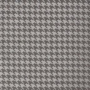 tessuto per fodere Jacquard Pied de poule – grigio chiaro/grigio scuro, 