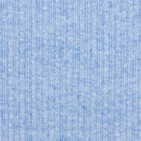 Tessuto a maglia con motivo a trecce melange – blu jeans chiaro, 