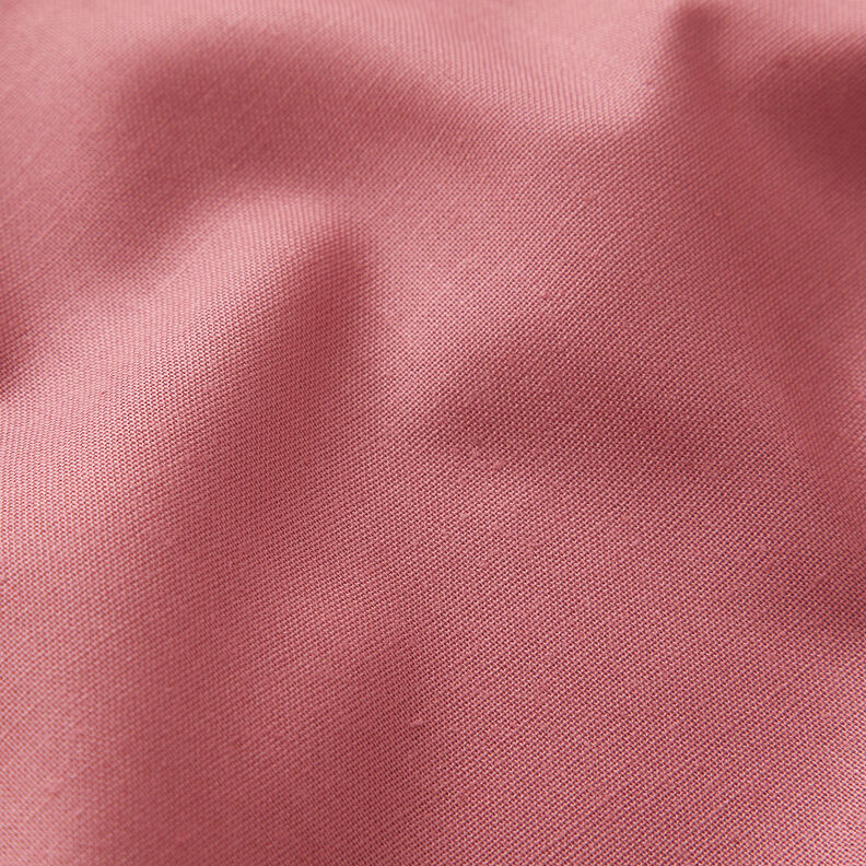 tessuto in cotone cretonne tinta unita – rosa antico scuro,  image number 2