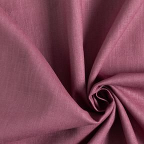 Tessuto di lino misto Ramie medio – rosa antico scuro, 