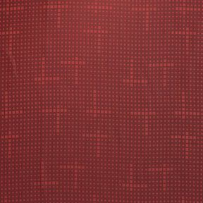 tessuto per fodere Jacquard Quadretti irregolari – rosso carminio, 