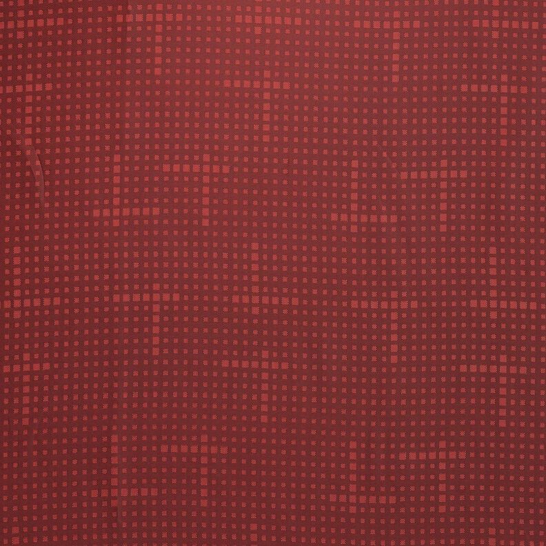 tessuto per fodere Jacquard Quadretti irregolari – rosso carminio,  image number 1