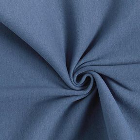 tessuto per bordi e polsini tinta unita – colore blu jeans, 