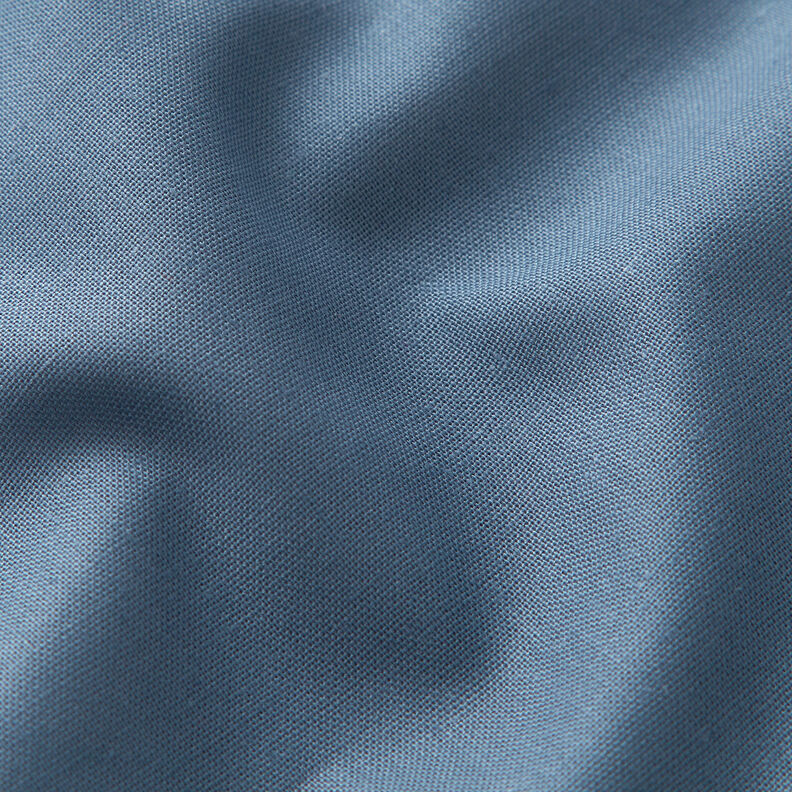tessuto in cotone cretonne tinta unita – colore blu jeans,  image number 2