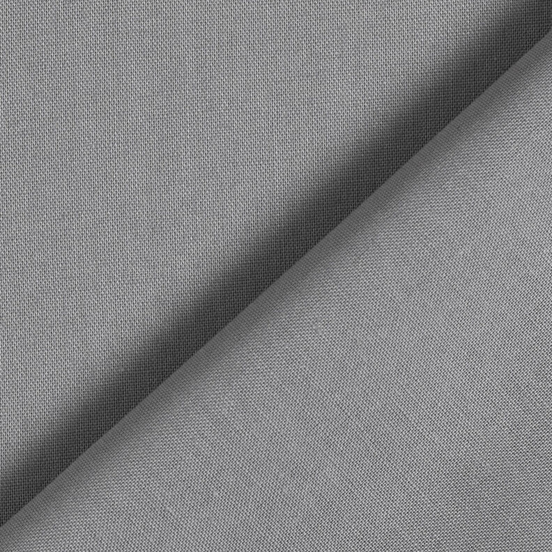 tessuto in cotone cretonne tinta unita – grigio elefante,  image number 3