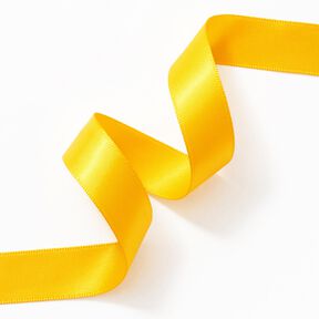 Nastro in satin [15 mm] – giallo sole, 