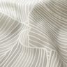 tessuti da esterni tessuti canvas linee di foglie – grigio argento,  thumbnail number 3