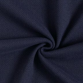 Tessuto per cappotti misto lana, tinta unita – blu notte, 