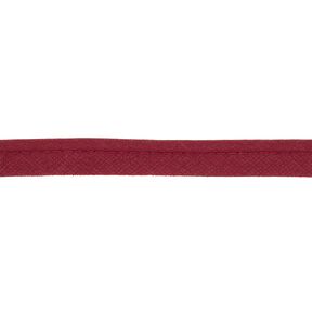 Filetto sbieco Polycotton [15 mm] – rosso Bordeaux, 