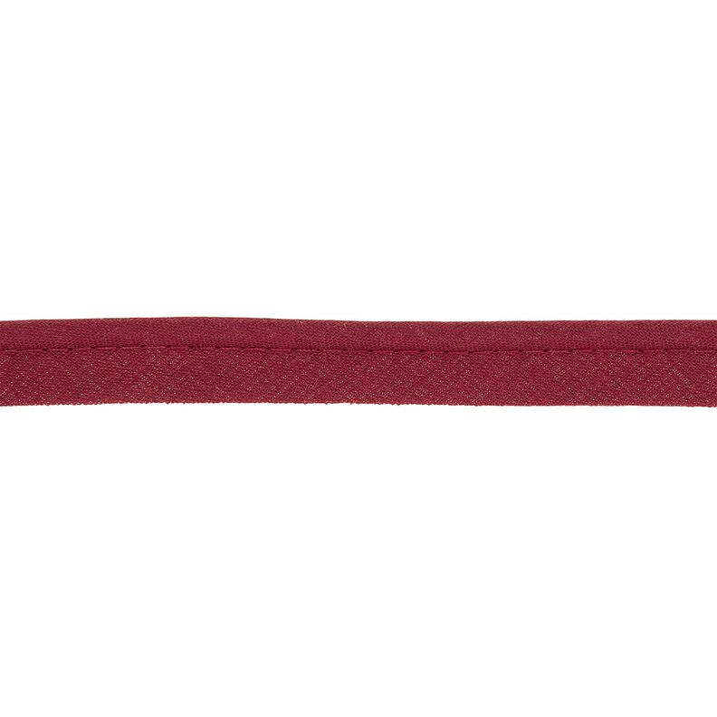 Filetto sbieco Polycotton [15 mm] – rosso Bordeaux,  image number 1