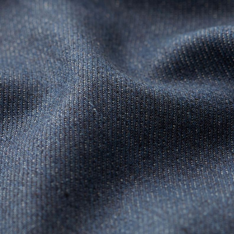 Denim in cotone pesante – blu marino,  image number 2