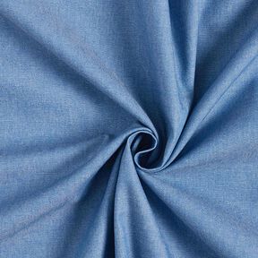 chambray di cotone, effetto jeans – blu, 