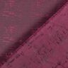 tessuto per fodere Jacquard Motivo a griglia – rosso Bordeaux,  thumbnail number 4