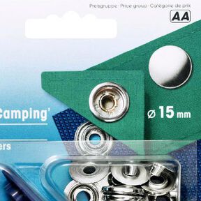 bottoni a pressione Sport & Camping [Ø 15 mm] - argent metallica| Prym, 