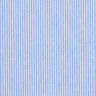 tessuto per camicette Misto cotone righe – azzurro/bianco,  thumbnail number 1