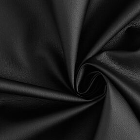 tessuto da tappezzeria similpelle aspetto naturale – nero, 