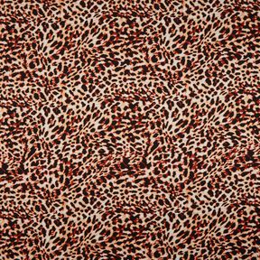 jersey di viscosa Stampa leopardata piccola – terracotta/albicocca, 