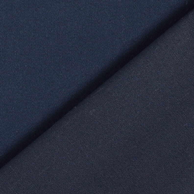 tessuto spinato in cotone stretch – nero-azzurro,  image number 3