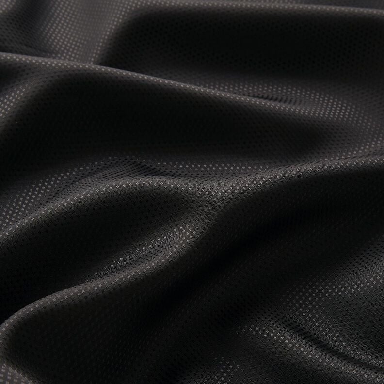 tessuto per fodere Jacquard Mini diamanti – nero,  image number 2