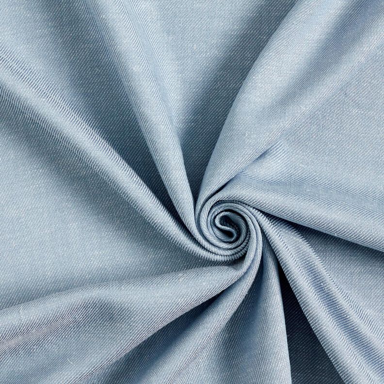 Twill di lino-viscosa – azzurro,  image number 3