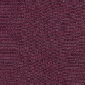 Tessuto in maglia fine mélange – rosso merlot, 
