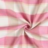 Flanella di cotone a grandi quadri – bianco/pink,  thumbnail number 4