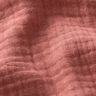 Mussola di cotone a tre strati tinta unita – rosa anticato,  thumbnail number 2