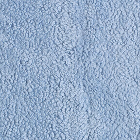 Sherpa in cotone tinta unita – azzurro, 