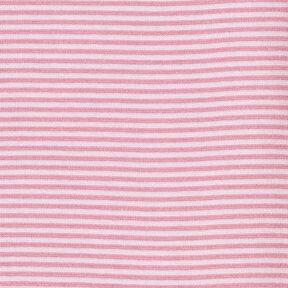 tessuto tubolare per polsini, righe sottili – rosa anticato/rosa, 