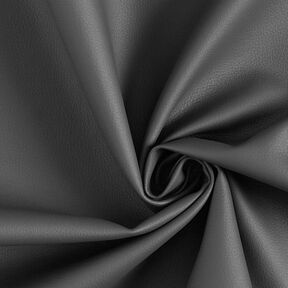 tessuto da tappezzeria similpelle aspetto naturale – grigio scuro, 