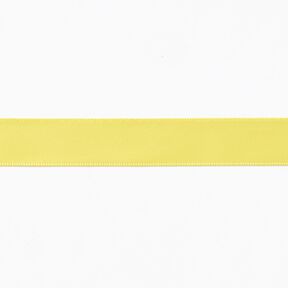 Nastro in satin [15 mm] – giallo limone, 