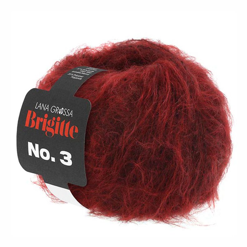 BRIGITTE No.3, 25g | Lana Grossa – rosso Bordeaux,  image number 1