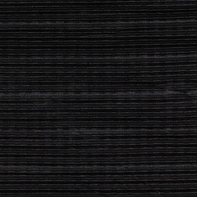 Jersey plissettato – nero, 