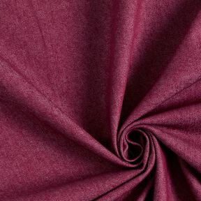 Denim stretch in misto cotone medio – rosso Bordeaux, 