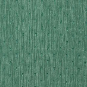 Chiffon Dobby gessato metallizzato – verde abete/argento effetto metallizzato, 