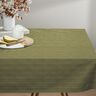 tessuto in cotone cretonne linee delicate – verde oliva scuro/bianco,  thumbnail number 7