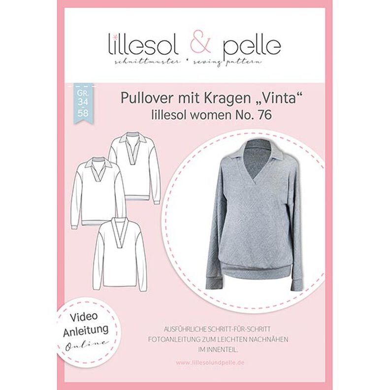 Maglione Vinta | Lillesol & Pelle No. 76 | 34-58,  image number 1