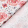 Jersey di cotone con rose ad acquarello – bianco/rosa,  thumbnail number 4