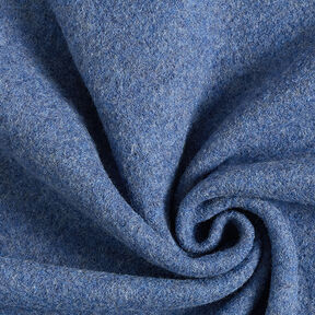 loden follato in lana mélange – colore blu jeans, 