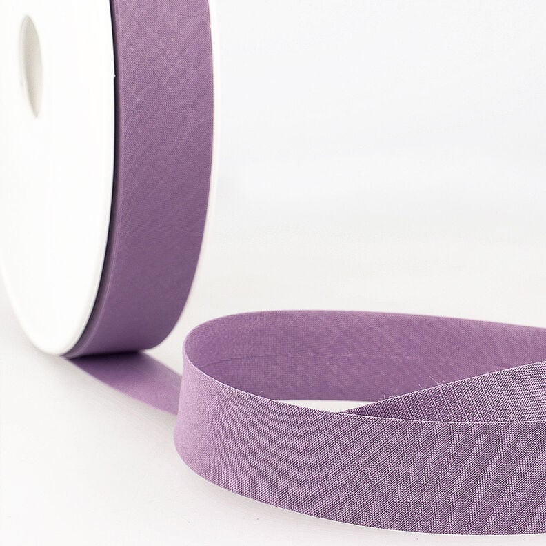 Nastro in sbieco Polycotton [20 mm] – lavanda,  image number 1