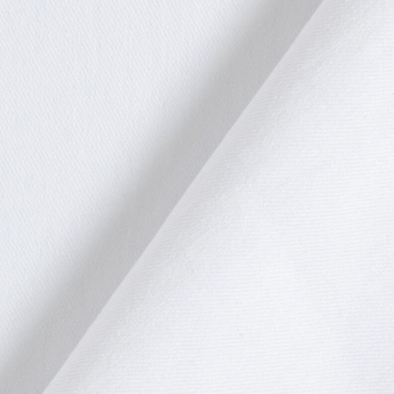 Denim stretch in misto cotone medio – bianco,  image number 3
