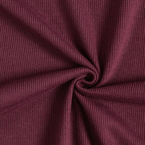 Interlock maglia – rosso merlot, 