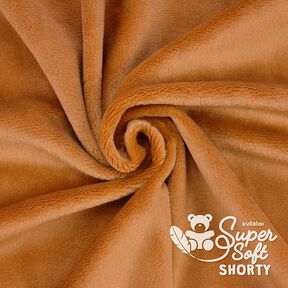 Tessuto peluche SuperSoft SHORTY [ 1 x 0,75 m | 1,5 mm ] - marrone chiaro | Kullaloo , 