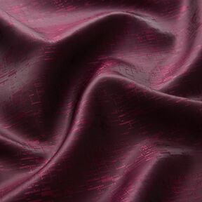 tessuto per fodere Jacquard Motivo a griglia – rosso Bordeaux, 