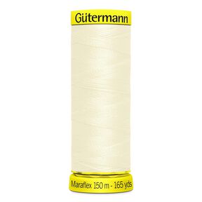 Maraflex filo da cucito elastico (001) | 150 m | Gütermann, 