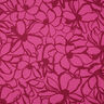 satin di cotone Magnolia | Nerida Hansen – rosa fucsia acceso/rosso scuro,  thumbnail number 1